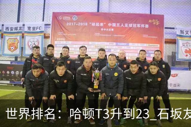 世界排名：哈顿T3升到23 石坂友宏日巡首胜412位